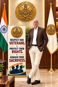 एवीएम आलोक शर्मा, वीएम, वीएसएम (सेवानिवृत्त) वेटरन्स काउंसिल, दिल्ली एनसीटी के अध्यक्ष नियुक्त